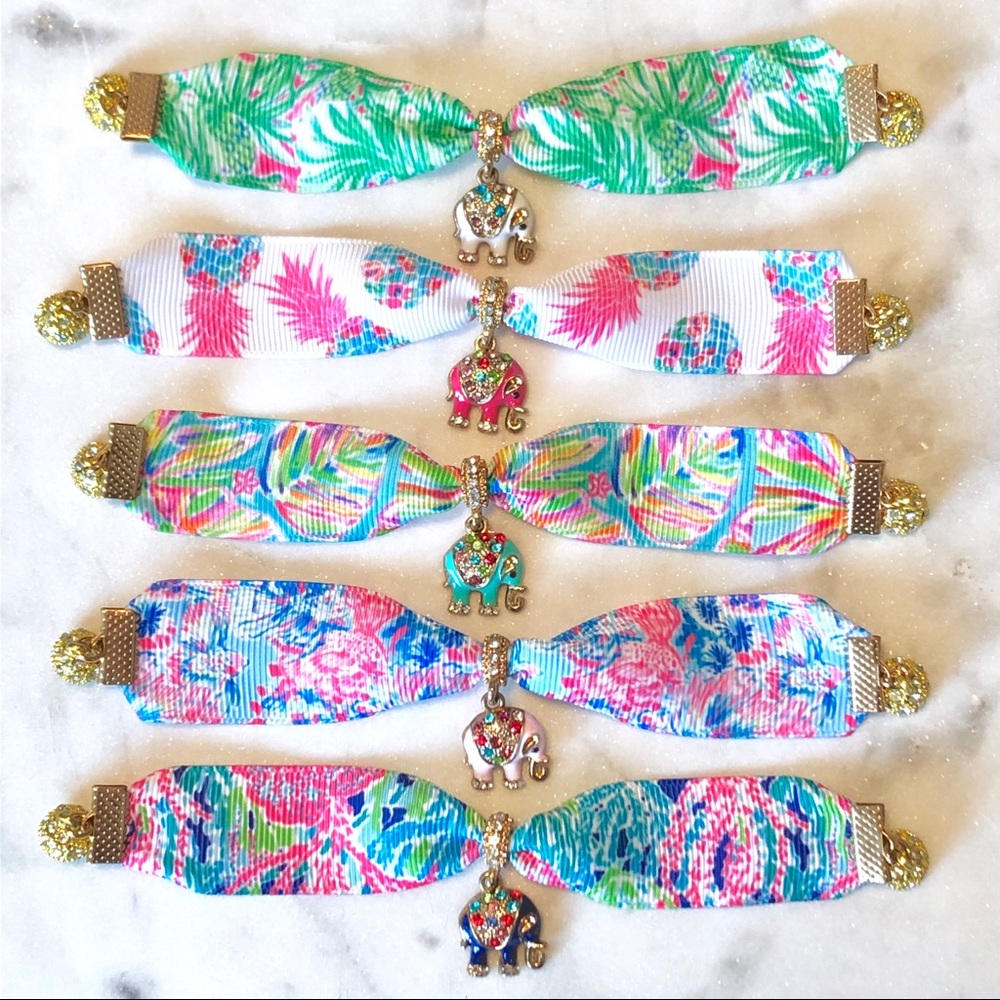 Charminlilly ribbon bracelets